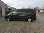 Mercedes viano 3L.V6.dub.kab, Auto's, Mercedes-Benz, Automaat, Parkeersensor, Zwart, Leder