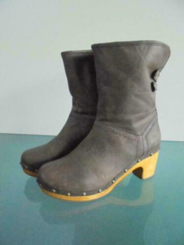 Gratis Verzenden | Kekke leren bruine laarzen 38, Kleding | Dames, Schoenen, Zo goed als nieuw, Lage of Enkellaarzen, Bruin, Verzenden