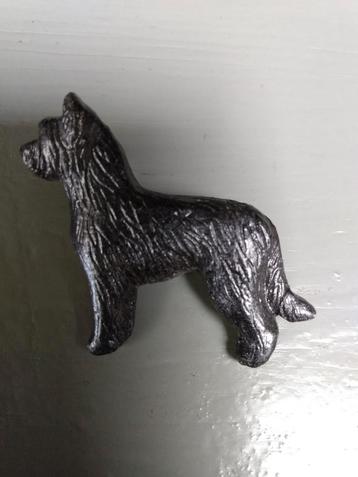 Broche Bouvier, Briard, hond, Enlèvement ou Envoi, 4 à 7 cm, Utilisé, Autres matériaux