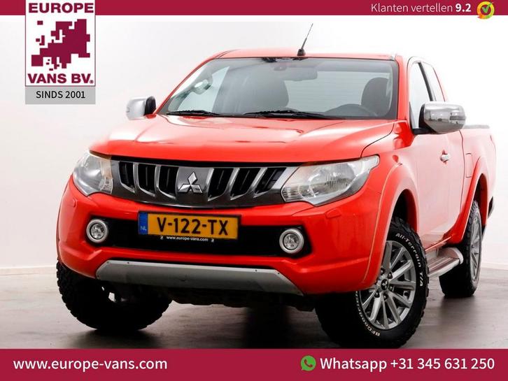 Mitsubishi L 200 2.4 DI-D 180pk Club Cab Intense 4x4 High/Lo, Auto's, Bestelwagens en Lichte vracht, Bedrijf, 4x4, ABS, Climate control