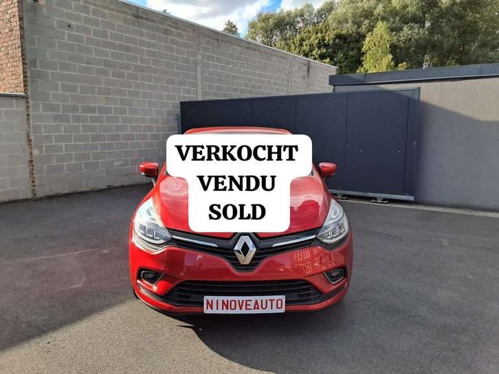 Renault Clio Clio 1.2 6B *AUTOMAAT NAVI AIRCO CRUISE BLUETOO, Auto's, Renault, Bedrijf, Te koop, Clio, ABS, Airbags, Airconditioning