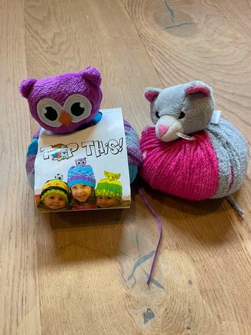 Laine pour bonnets sympas + instructions beschikbaar voor biedingen