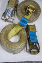 Twee zware vrachtgordels 5 ton en 9 meter lengte, Enlèvement ou Envoi