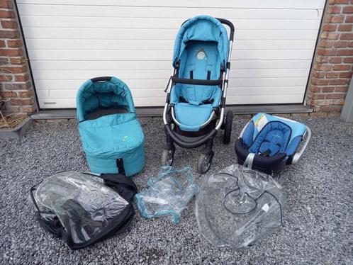 Trio-kinderwagen voor alle terreinen, Kinderen en Baby's, Kinderwagens en Combinaties, Zo goed als nieuw, Kinderwagen, Overige merken