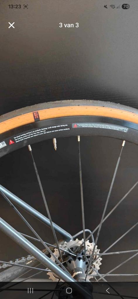 Wielen Vision Team Alu 35 - met velgremmen, Sport en Fitness, Wielrennen, Zo goed als nieuw, Ophalen of Verzenden