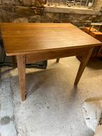 Ancienne table salon chêne 94/64/65, Ophalen, Gebruikt, Eikenhout