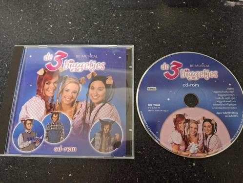 Vintage CD rom games originele K3 musical 3 biggetjes, Games en Spelcomputers, Games | Pc, Zo goed als nieuw, Overige genres, 1 speler