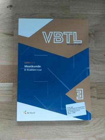 Manuel VBTL 3 — Géométrie D — Finalité 5 heures, Neuf, Enlèvement ou Envoi, Die keure, Secondaire