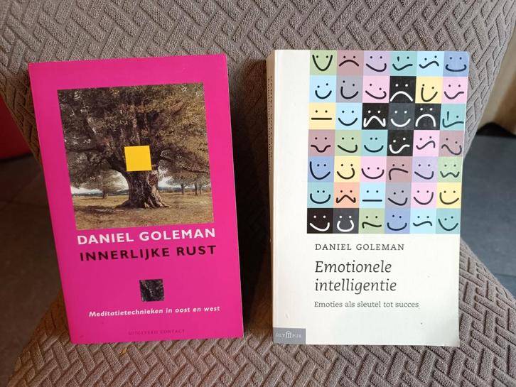 2 x Daniel Goleman, Boeken, Esoterie en Spiritualiteit, Ophalen of Verzenden