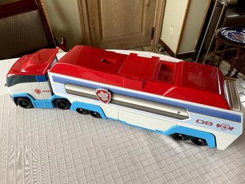 PAW PATROL voertuigen : camion+brandweerauto+helicopter beschikbaar voor biedingen