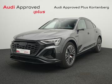 Audi Q8 Sportback e-tron Q8 Sportback e-Tron 106 kWh 55 Quat, Auto's, Audi, Automaat, SUV of Terreinwagen, Zilver of Grijs, Te koop