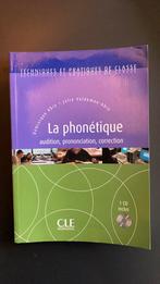 La phonétique - audition, prononciation, correction, Livres, Livres d'étude & Cours, Enlèvement ou Envoi, Neuf, Enseignement supérieur