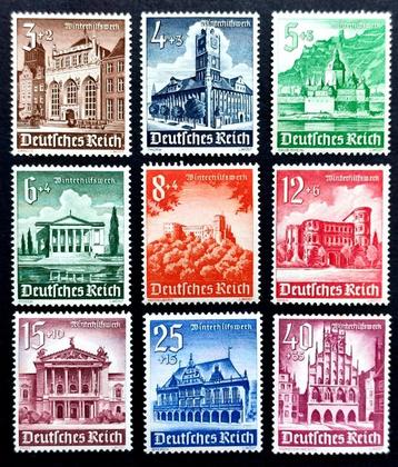 DR: Winterhilfswerk 1940 COMPLETE SERIE POSTFRIS beschikbaar voor biedingen
