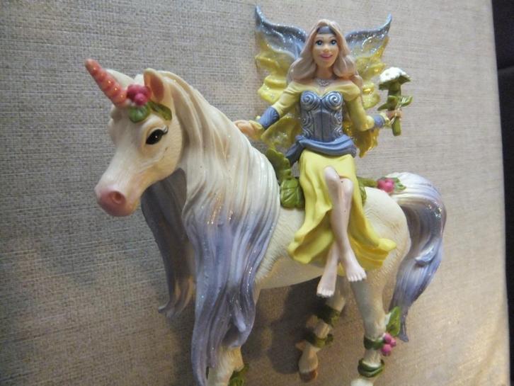 eenhoorn, schleich, Verzamelen, Speelgoed, Zo goed als nieuw, Ophalen of Verzenden