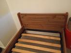 Eiken bed, Huis en Inrichting, Slaapkamer | Bedden, Ophalen, Gebruikt, 90 cm, Eenpersoons
