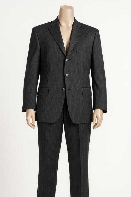 Alexandre London heren pak – maat 50, Kleding | Heren, Kostuums en vesten, Zo goed als nieuw, Maat 48/50 (M), Zwart, Ophalen of Verzenden