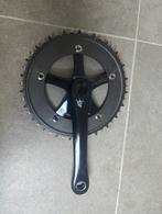 Sugino RD2 Messenger black, Fietsen en Brommers, Crankstel of Pedalen, Gebruikt, Sugino, Racefiets