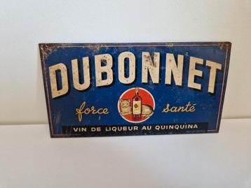DUBONNET reclameplaat  beschikbaar voor biedingen