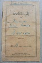 WO1 Soldbuch Lauenburgisches Feld-Artillerie-Regiment Nr. 45, Verzenden, Landmacht, Overige typen