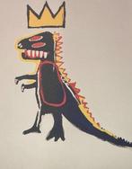 J-M Basquiat: lithografie 50 bij 70. Ingelijst verkocht, Antiek en Kunst, Ophalen of Verzenden