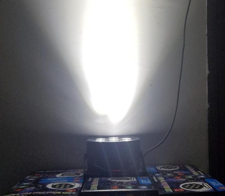 Nieuwe FIRST CLASS 7 X 24 W RGBWAUV FLAT LED PAR, Muziek en Instrumenten, Licht en Laser, Nieuw, Licht, Geluidgestuurd, Kleur