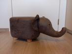 Kruk of poef olifant, Huis en Inrichting, Zetels | Voetbanken en poefs, Ophalen, Minder dan 50 cm, 50 tot 75 cm, Zo goed als nieuw