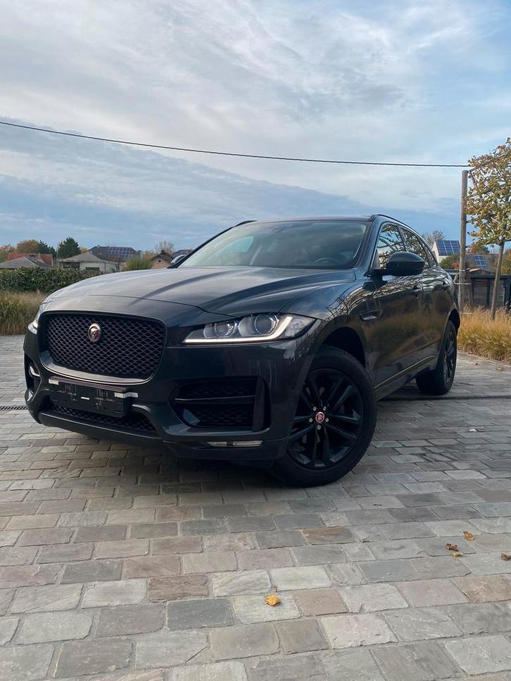 Jaguar F Pace 2.0 AWD RSport gris anthracite, Auto's, Jaguar, Particulier, F-Pace, ABS, Achteruitrijcamera, Adaptive Cruise Control