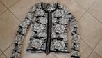 Koket zwart witte trui rozen print S Expresso, Kleding | Dames, Maat 38/40 (M), Expresso, Zwart, Ophalen of Verzenden