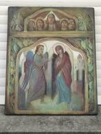 huile sur panneau signe marcel cockx, Ophalen of Verzenden