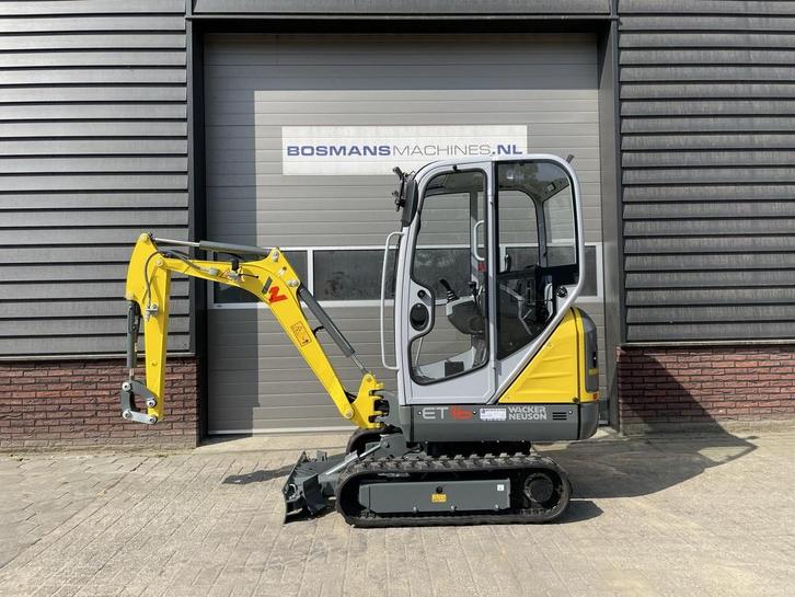 Wacker Neuson ET16 minigraver NIEUW €360 LEASE, Zakelijke goederen, Machines en Bouw | Kranen en Graafmachines, Graafmachine