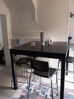 Table haute et 4 chaises, Maison & Meubles, Tables | Tables mange-debout, Comme neuf, Enlèvement ou Envoi