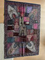 Mooi Indisch patchwork wandtapijt, Antiek en Kunst, Ophalen of Verzenden