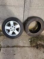 WINTER BANDEN MET VELGEN  MERCEDES  ER ZIJN ER 4 EN NOG 2ER, Auto-onderdelen, Banden en Velgen, Ophalen, Gebruikt, 16 inch, Winterbanden