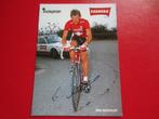 wielerkaart 1985 team carrera eric maechler signe, Comme neuf, Envoi