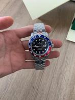 Rolex Pepsi, Handtassen en Accessoires, Staal, Polshorloge, Nieuw, Ophalen of Verzenden