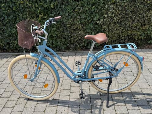 Stijlvolle damesfiets B’TWIN Elops Classic 520 – in topstaat, Fietsen en Brommers, Fietsen | Dames | Damesfietsen, Zo goed als nieuw