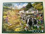 Puzzel Falcon apotheek dat in The farm, Hobby en Vrije tijd, Denksport en Puzzels, Ophalen of Verzenden, 500 t/m 1500 stukjes