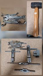 Tappen, snijgereedschap, moker hamer, lot sleutels, Doe-het-zelf en Bouw, Ophalen