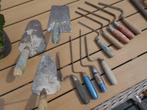 Maçon ...lot de 15 truelles et fers a joints   pour 30euros, Ophalen, Gebruikt
