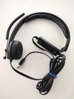 Logitech H650E Mono Headset met USB, Gebruikt, Logitech, Ophalen of Verzenden, Over-ear