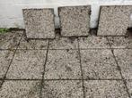 silex dallen 40x40x4  ( 11 stuks  ), Tuin en Terras, Ophalen, Gebruikt, Minder dan 5 m², Terrastegels
