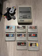 Super Nintendo 1chip + games, Ophalen of Verzenden, Zo goed als nieuw, Met games