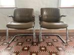 Vintage set steelcase Strafor office chairs, Ophalen