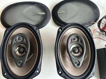 Vintage Pioneer luidsprekers ts-a6946 en ts-a6976 als nieuw 