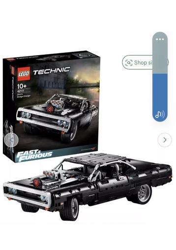 Lego technic dom´s charger. 42111. Met doos en handleiding.  beschikbaar voor biedingen
