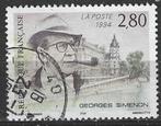 Francia 1994 - Yvert 2911 - Georges Simenon (ST), Envoi, Affranchi