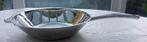 Grand wok en acier inoxydable - 33 cm de diamètre - neuf, Enlèvement ou Envoi, Inox, Wok