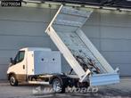 Iveco Daily 35C14 Kipper met Kist 3500kg trekhaak Airco Crui, Auto's, Bestelwagens en Lichte vracht, Euro 6, Iveco, Wit, Bedrijf