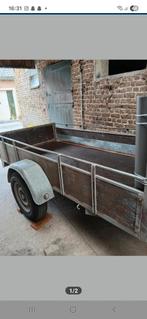 TE HUUR aanhangwagen 750kg 253x125 in Diksmuide., Ophalen