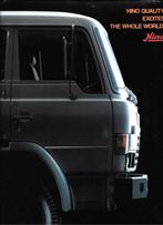 Brochures de la société HINO, Livres, Autos | Brochures & Magazines, Enlèvement ou Envoi, Comme neuf, Autres marques